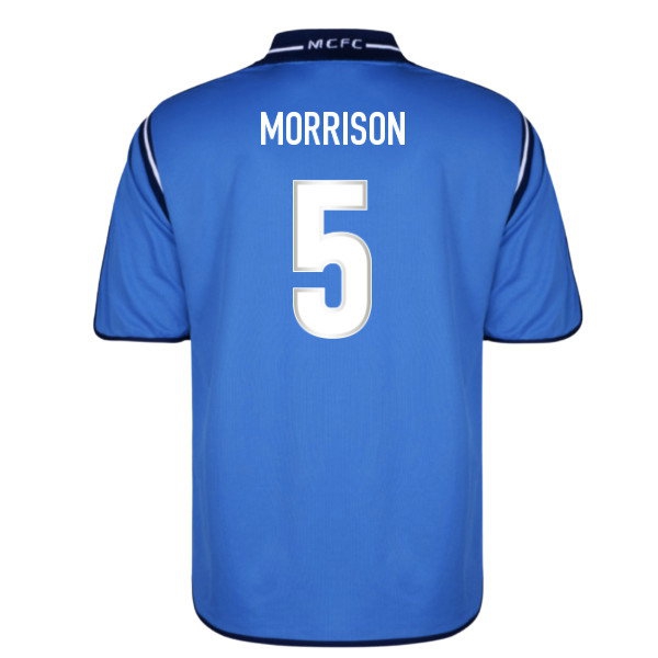 2001 Manchester City Home Retro Shirt (Morrison 5)