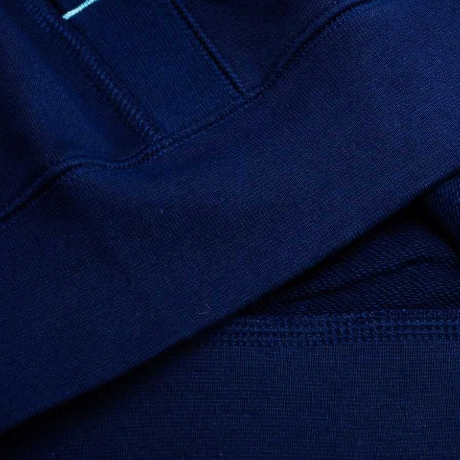 England Hoodie Fleece Travel - Blue Void/Blue Fury