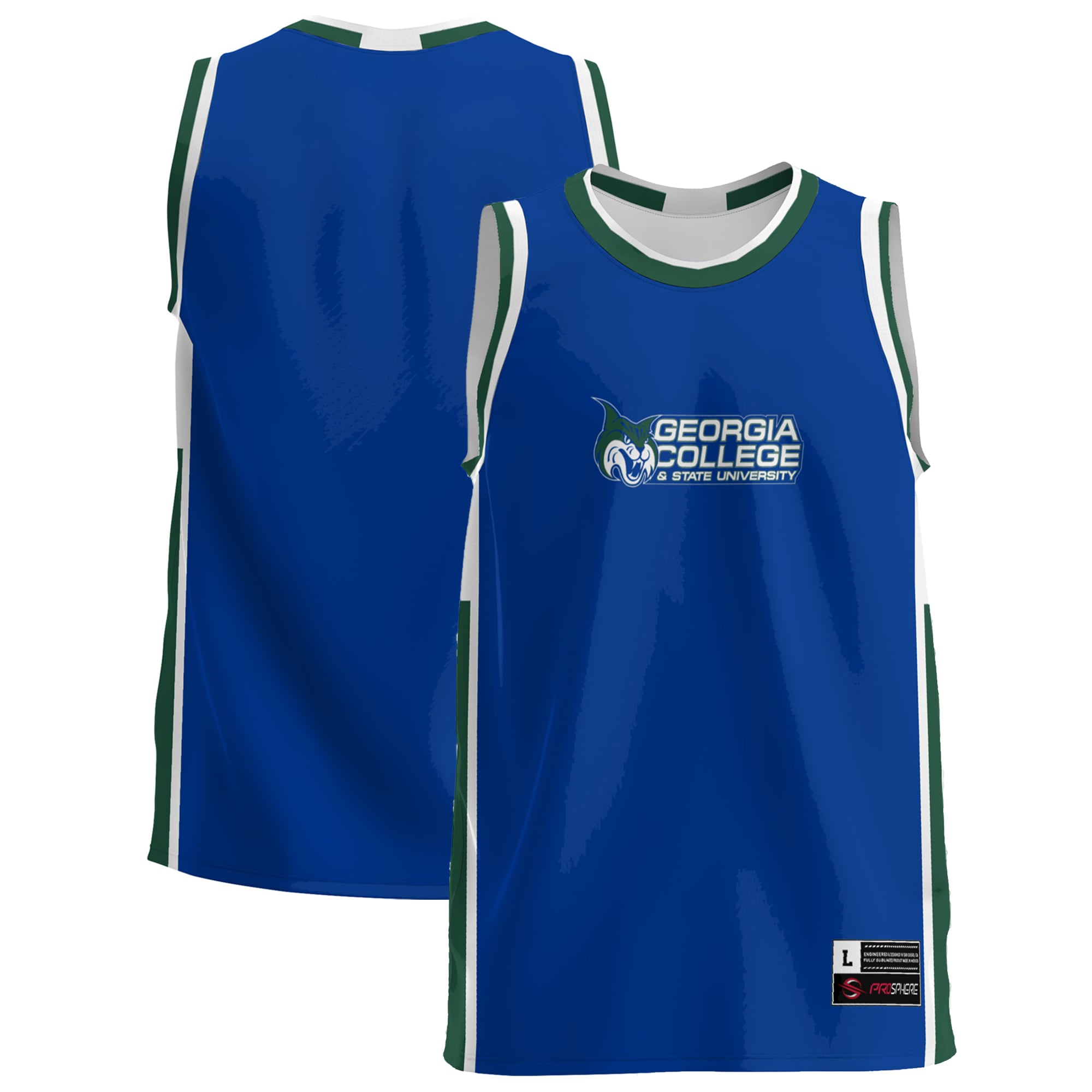 [NJP] Georgia College Bobcats GameDay Greats Youth Lightweight Basketball Jersey - Blue