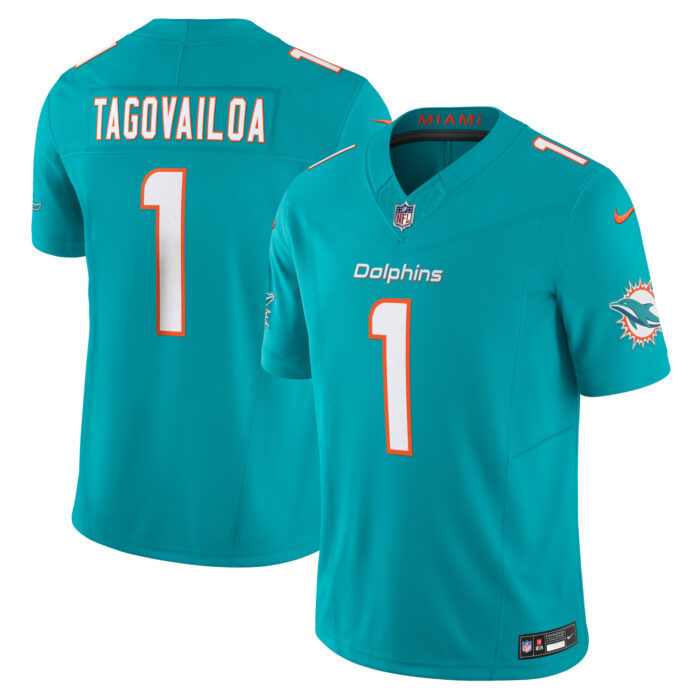 None Men's Fan Favorite MIA Dolphins Game-Ready Jersey Game Day Wear