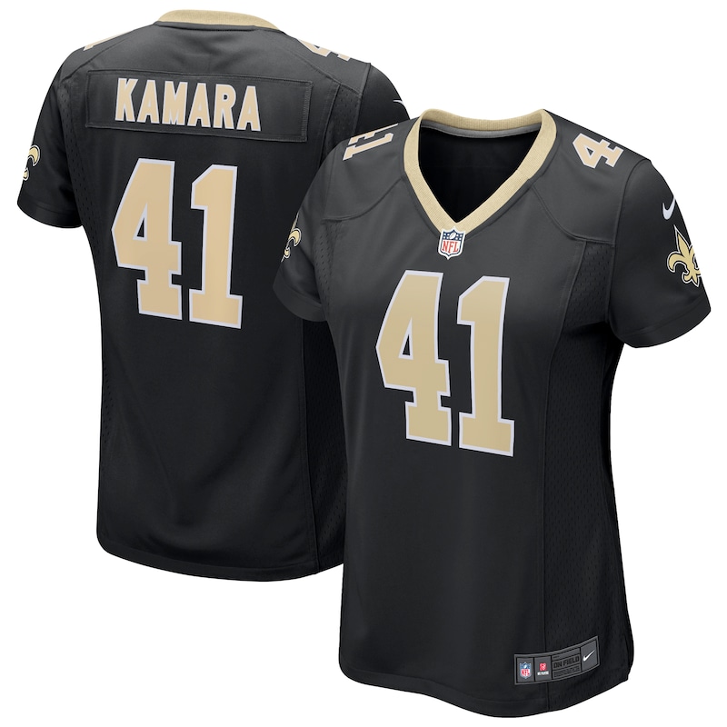 None Alvin Kamara NO Saints Premium Material Game Jersey Football Appa