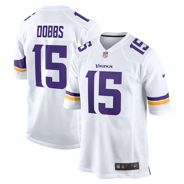 None Joshua Dobbs Game Jersey - White | NFL Player Jersey | NFL Footba