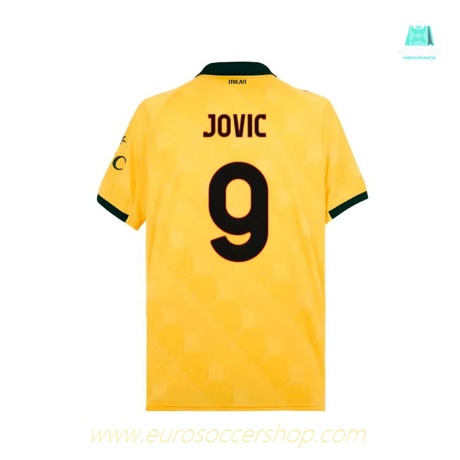 2025-2026 AC Milan Third Shirt (Jovic 9)
