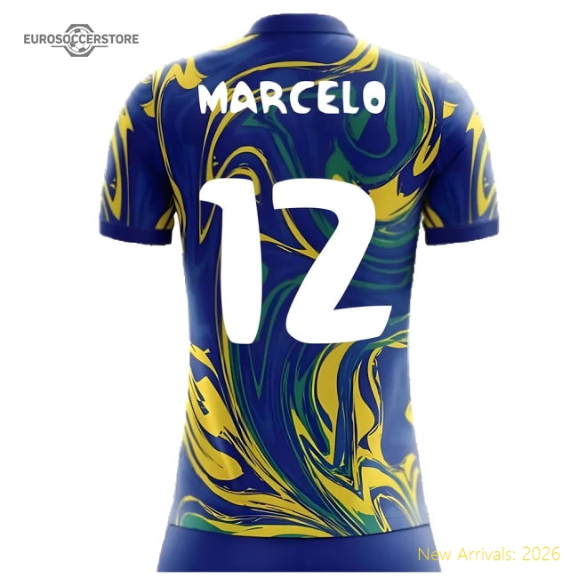Premium Football Brazil Jersey - Breathable Modern Durability