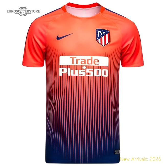 Performance 2018-2019 Atletico Madrid Nike Pre-Match Dry Training Shirt