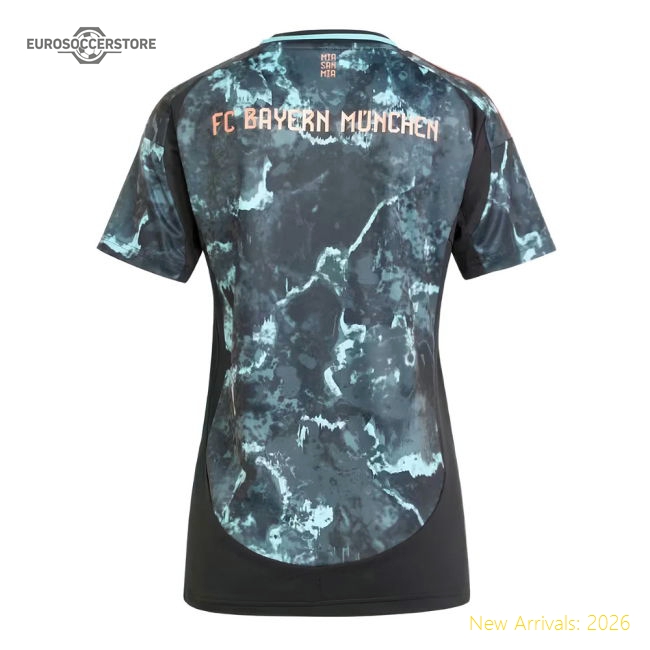 2024-2025 Bayern Munich Away Fan Version Womens 2025 Bayern Shirt