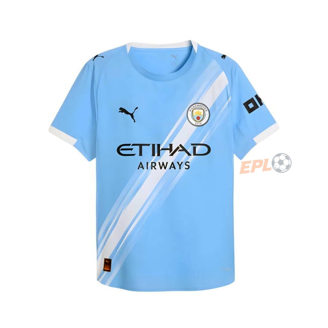 2025-20 Man City Soccer Jerseys luxury Home Shirt - Adults