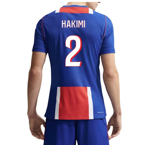 [JED] 2026-2027 PSG Authentic Aero-Fit Match Home Shirt (Hakimi 2)