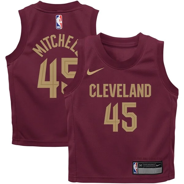 Pro-Grade Donovan Mitchell CLE NBA Jersey - Team Colors - Fan Favorite