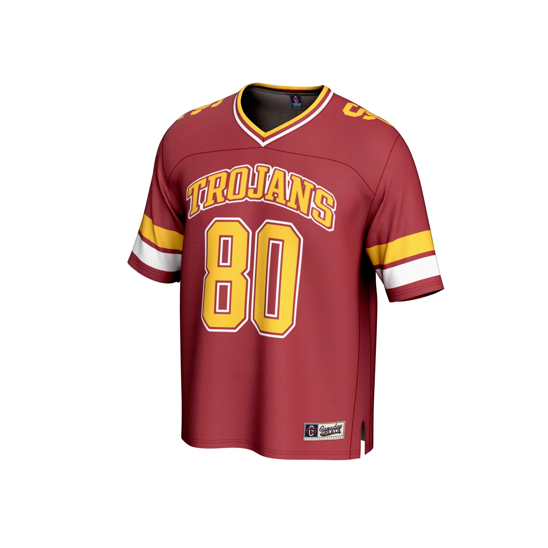 [NJP] USC Trojans GameDay Greats Unisex Lightweight Collegiate Football Fashion Jersey - Cardinal