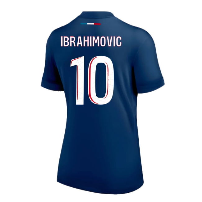 Pro Series Intense Psg Psg Home Shirt Womens Ibrahimovic #10 New R...