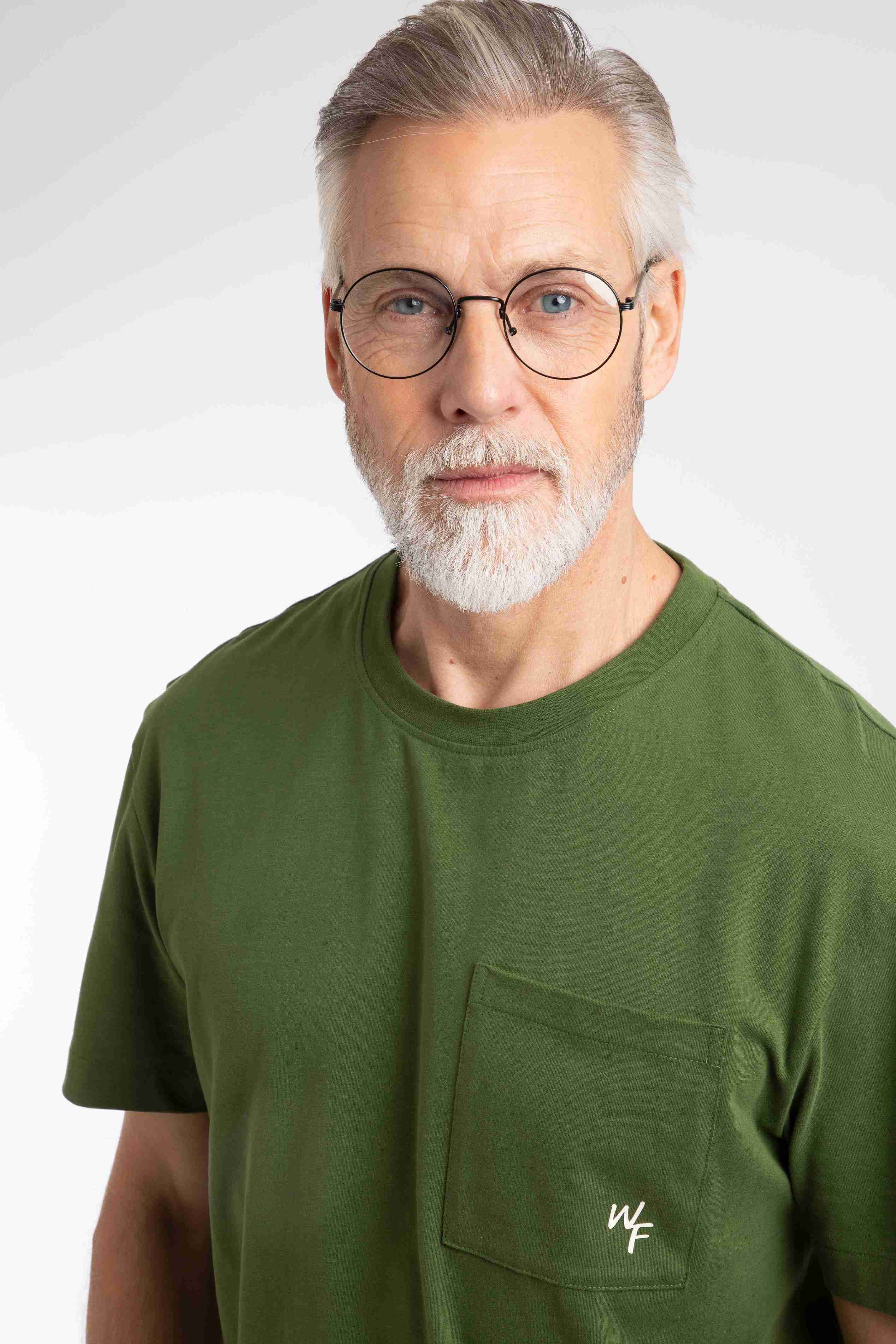 Keaton Super Soft Pocket T-Shirt Ginko Green
