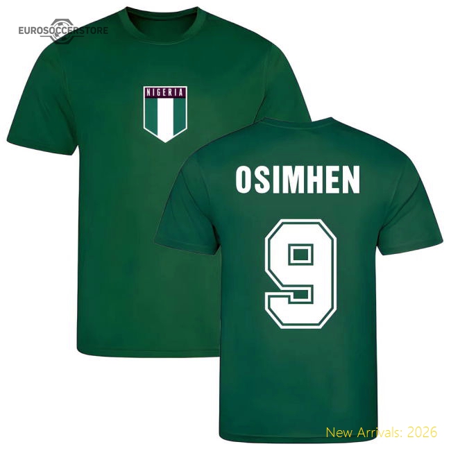 Osimhen African Champions Training Jersey (green) - Match Quality