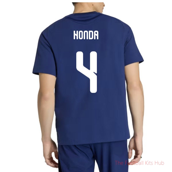Breathable Replica Japan 2026-2027 Tiro Travel Tee (Honda 4)