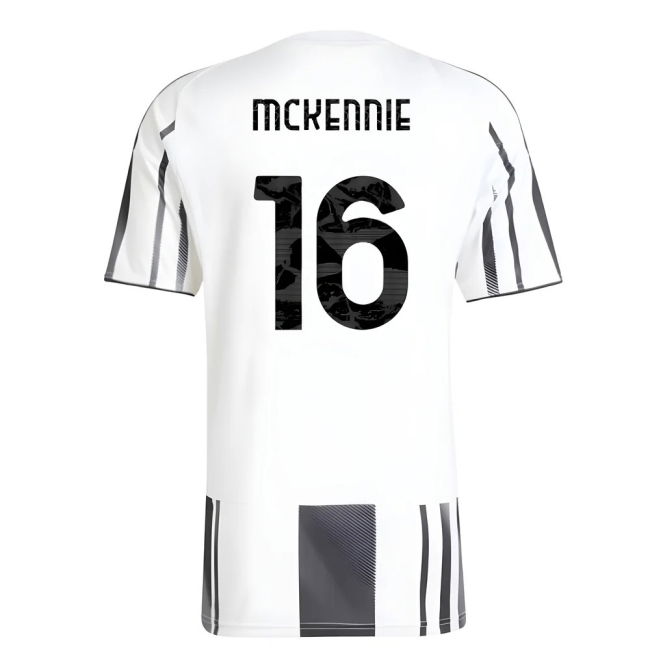 2025-2026 Juventus Home Shirt (McKennie 16)