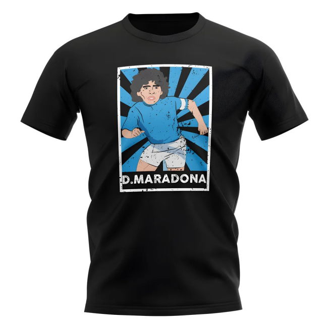 Diego Maradona Napoli Legend Series official style T-Shirt (Unisex