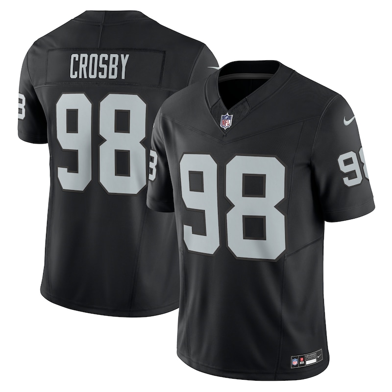 None Maxx Crosby Las Vegas Raiders Budget-Friendly Replica Jersey