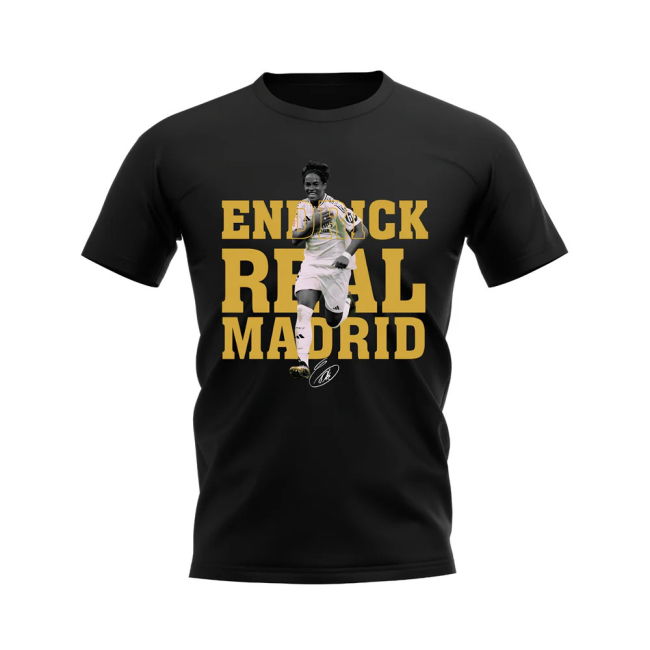 Endrick Real Madrid Player Tee (Black) Jersey - Top - Pro- ProLevel