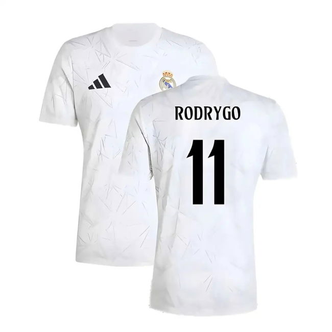 2024-2025 Real Madrid Football Shirt (White) Durable Stitching