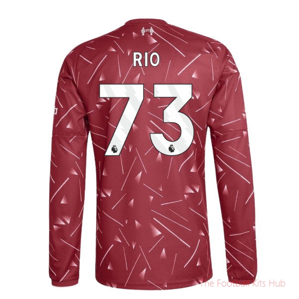 Liverpool 2026-2027 Long Sleeve Home Shirt (Kids) (Rio 73)