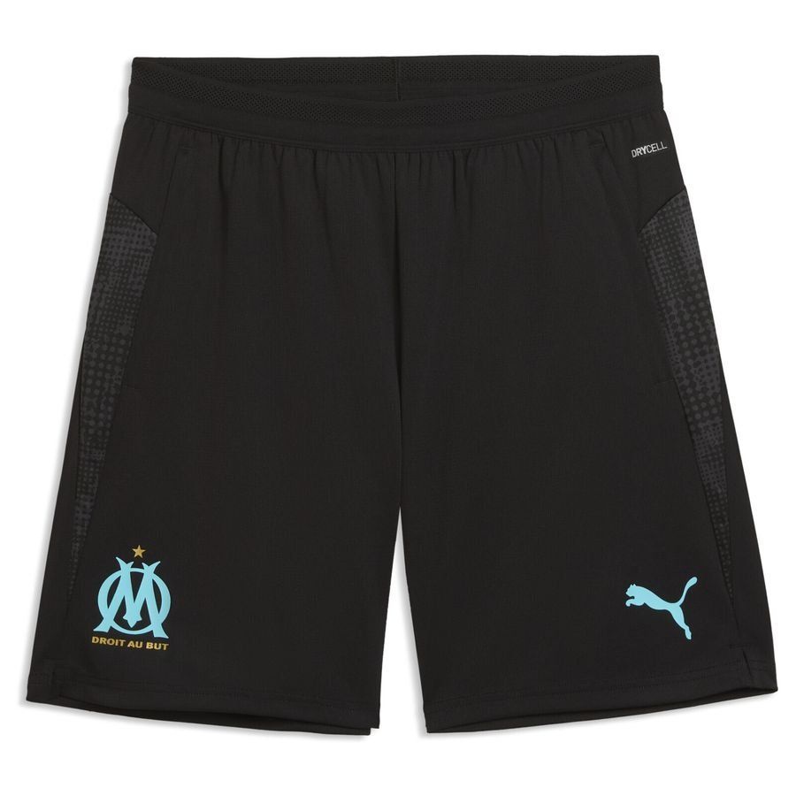 [EFKS] Marseille Shorts Black/Team Aqua Training Uniform