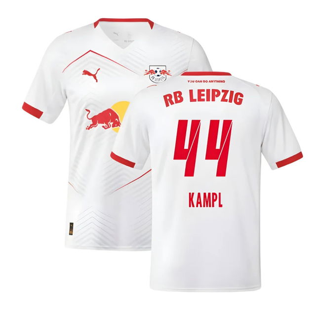 2025-2026 Red Bull Leipzig Home - official soccer jersey option