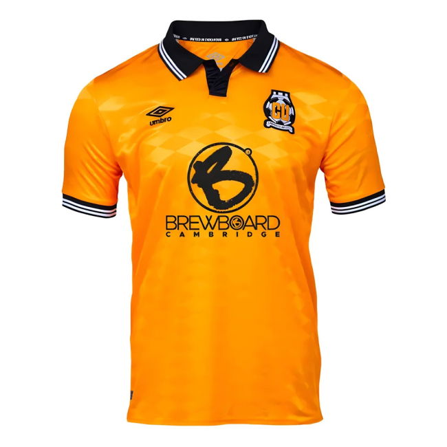 2024-2025 Cambridge United Home Shirt | Breathable | Player Issue