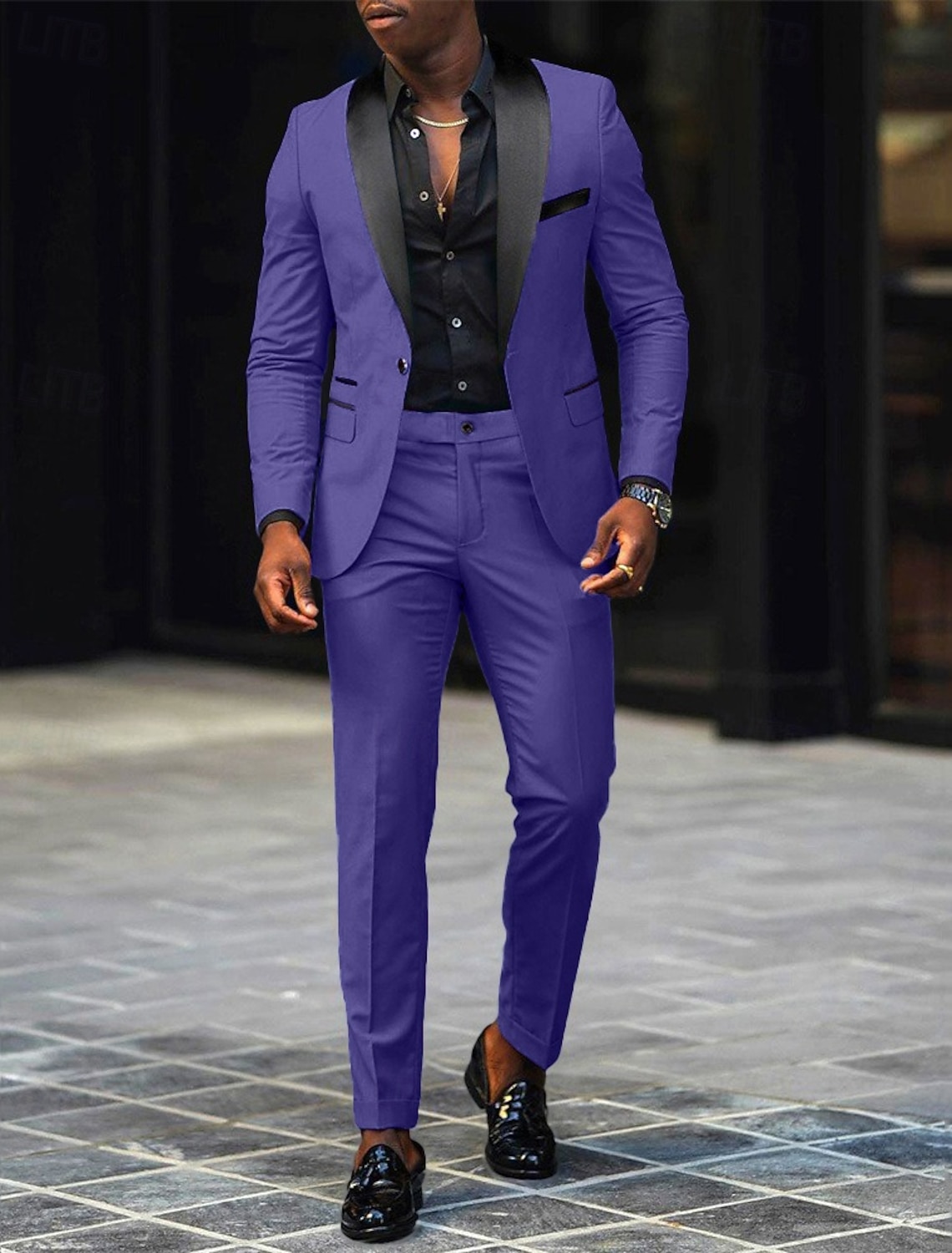 Men's Tuxedos Party Suits Beach Wedding Spring Wedding Pink Burgundy Spring & Summer Suit Shawl Lapel Fashion Casual Patchwork Slim Fit 3 Piece Single Breasted One-button