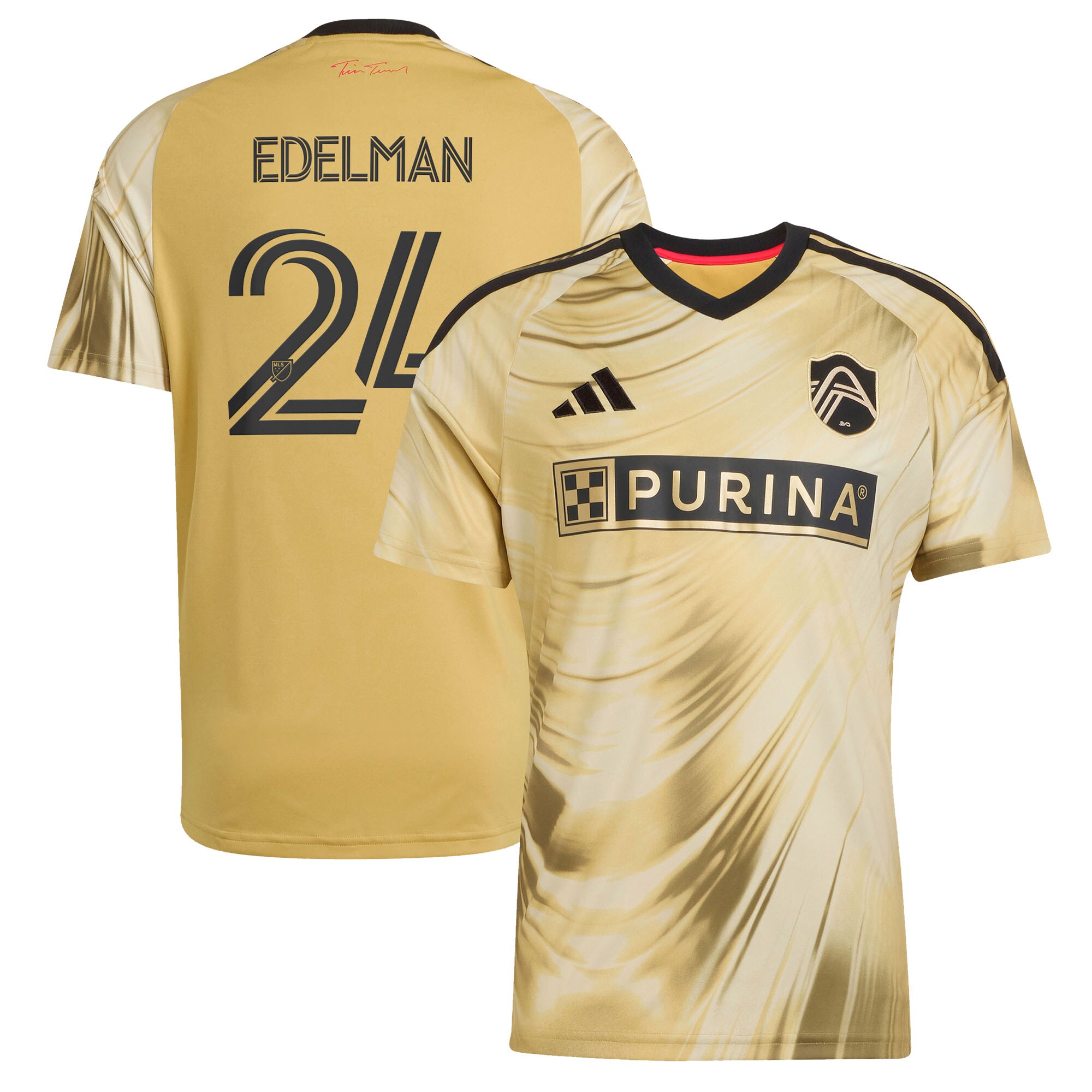 [SJH] Daniel Edelman St. Louis CITY SC 2026 The Tina Turner Kit Replica Jersey - Yellow