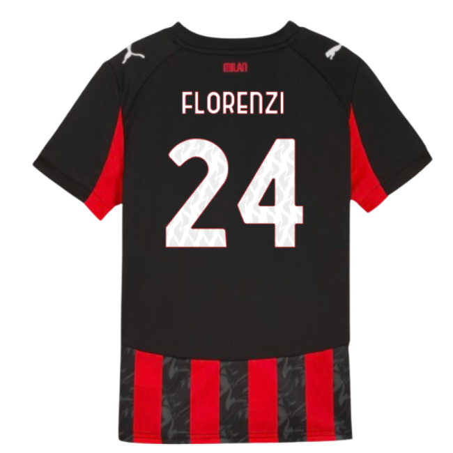 2025-2026 ACM Home Shirt (Kids) (Florenzi 24) UV Protection