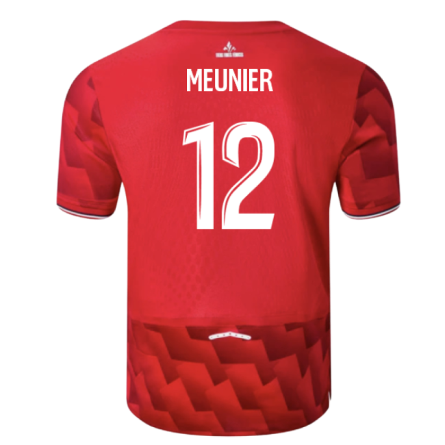 Official Match-Day 2025-2026 Lille Home Shirt (Meunier 12)