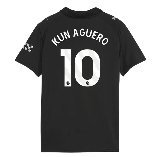 2025-2026 Man City Kit (Kun Aguero 10) (Kun Aguero 10) | Affordable