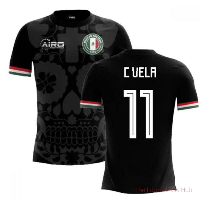 2025-2026 Mexico Third Concept Football Shirt (C.Vela 11)