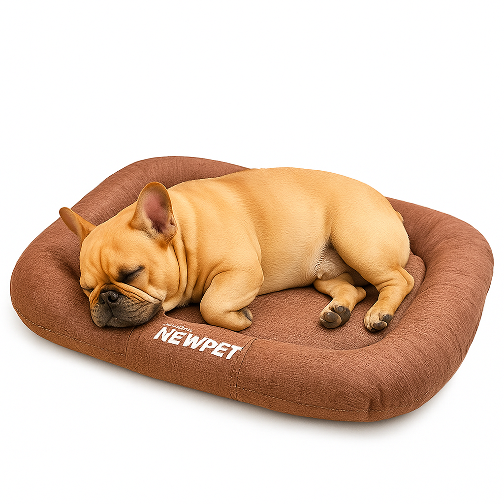 Comfuria Cozy French Bulldog Bed Pad – Rectangular Shape for Ultimate Comfort