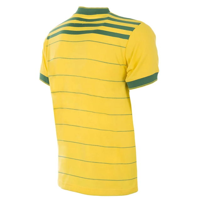 Official Brazil 1984 Retro Football Shirt Player World Performance