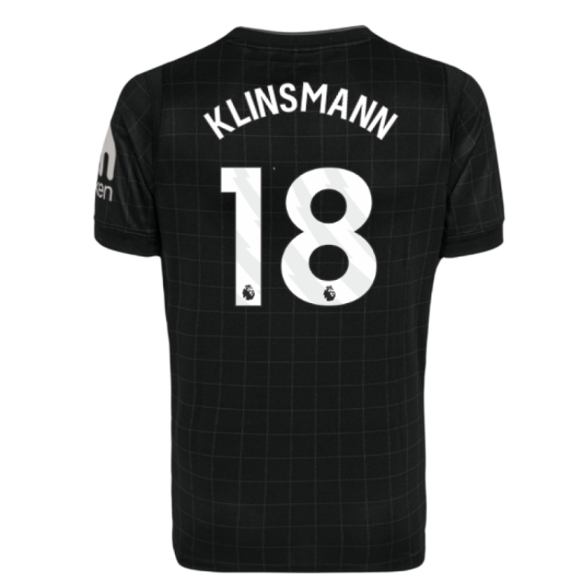 Tottenham 2025-20 Away Football Kit Klinsmann 18 L M S