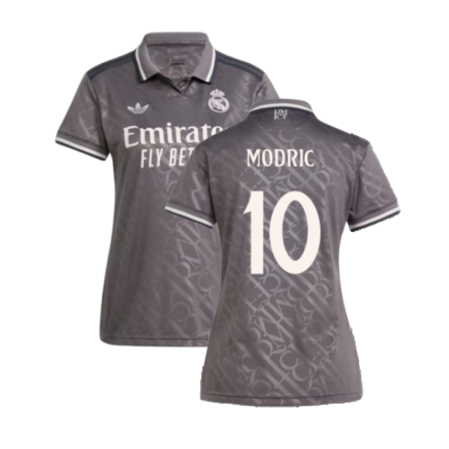 2024-2025 Real Madrid RM Premium Third Shirt (Womens) (Modric 10)