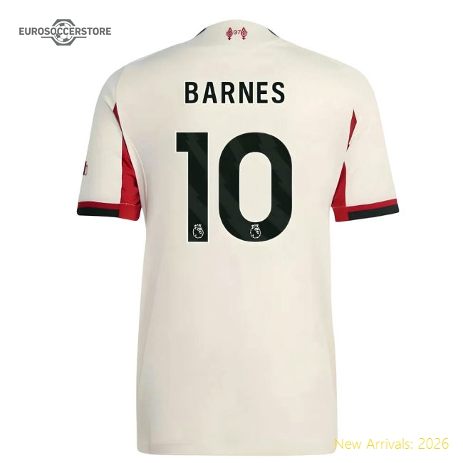 Chic Liverpool Womens Jersey Barnes 2025-2026 Aeroready