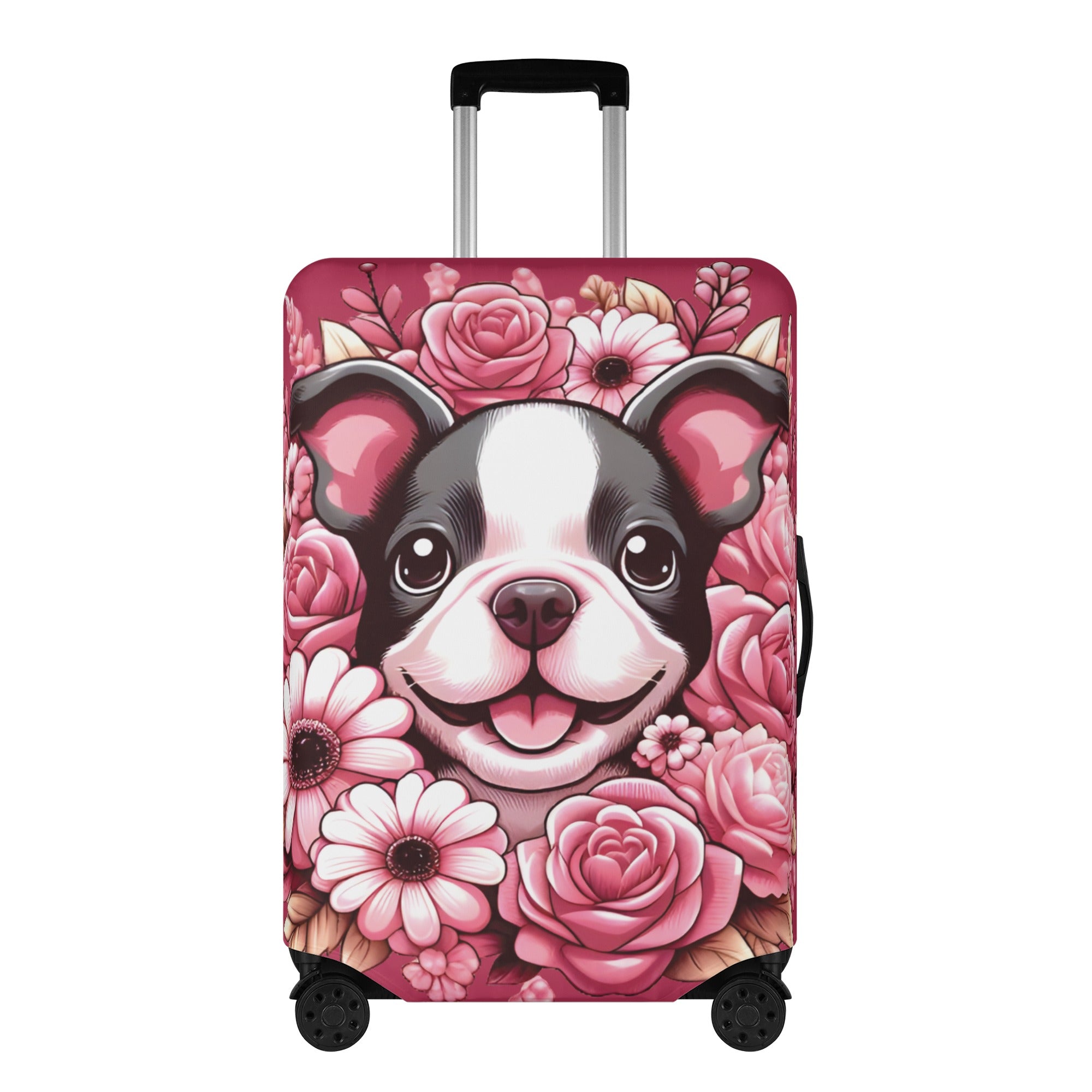 Lacey - Safe Luggage Cover For Boston Terrier Lovers For Frenchie Pups