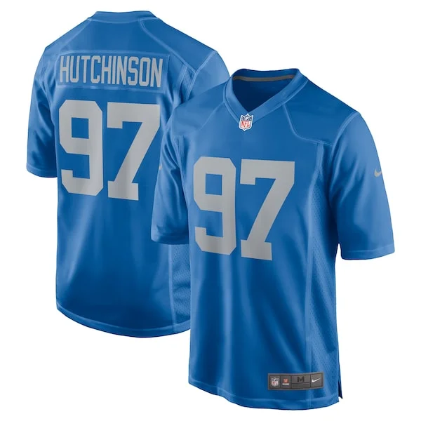 None Game NFL Jersey - Blue | Top-Grade Football Apparel | NFL Footbal