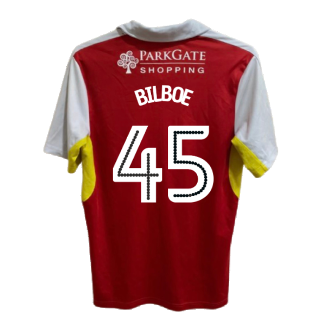 Rotherham Home Shirt Good Xl Bilboe #45 Ultra Comfort Supporter Up...