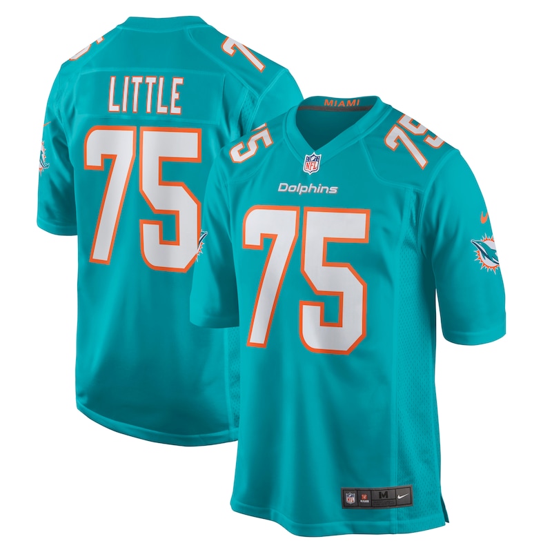 None Greg Little Miami Dolphins Championship Contender Authentic Je...