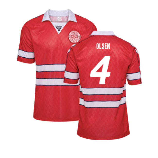 Original Replica Denmark Home Fan Shirt for Adults