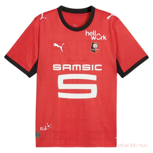 Supporters Stade Rennais 2026-2027 Home Shirt (Kamara 4)