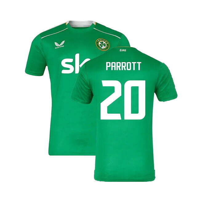 Convenient 2024-2025 Republic of Ireland Home Shirt (Parrott 20) Cute