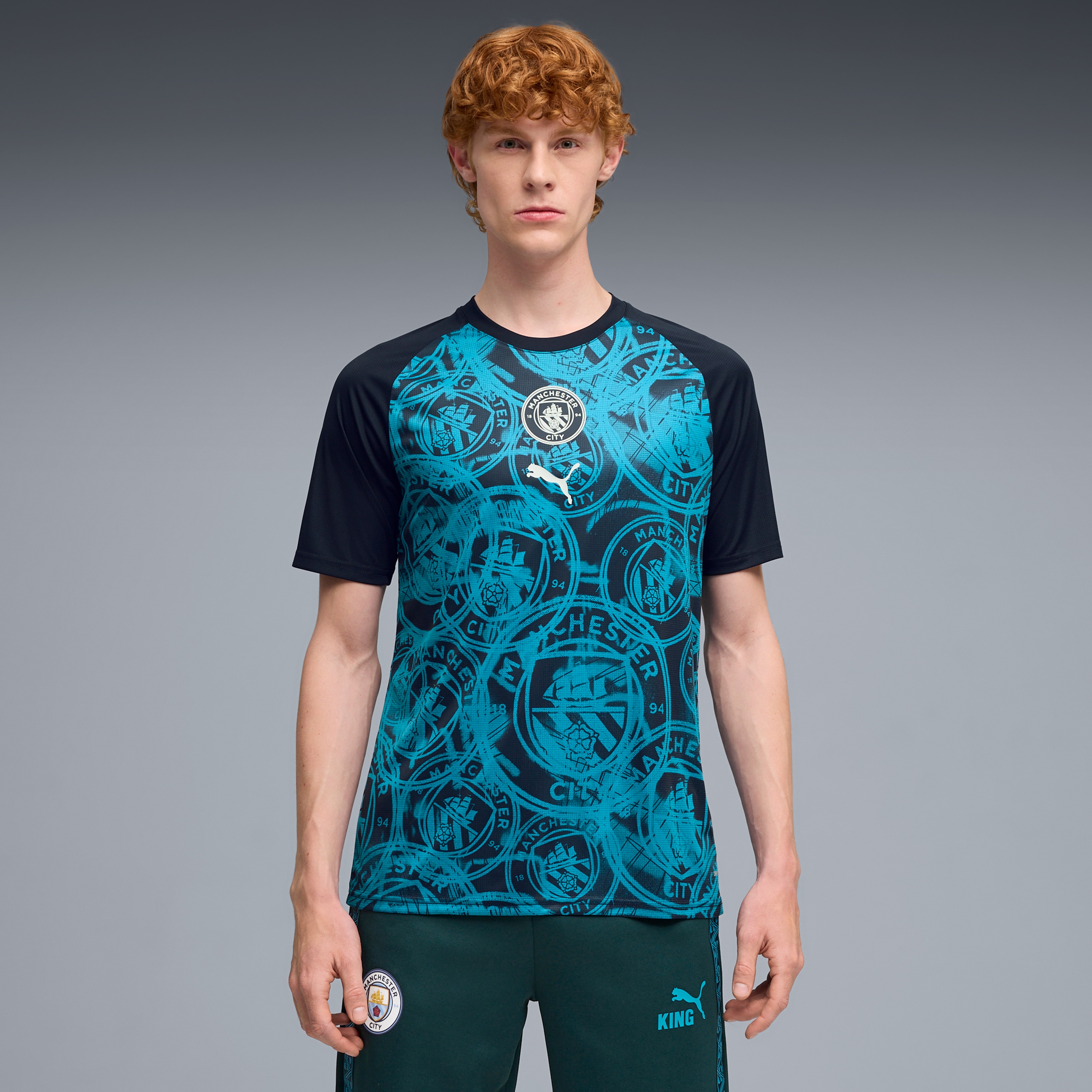 [SJH] Manchester City 2026/27 Pre-Match Jersey Top - Navy