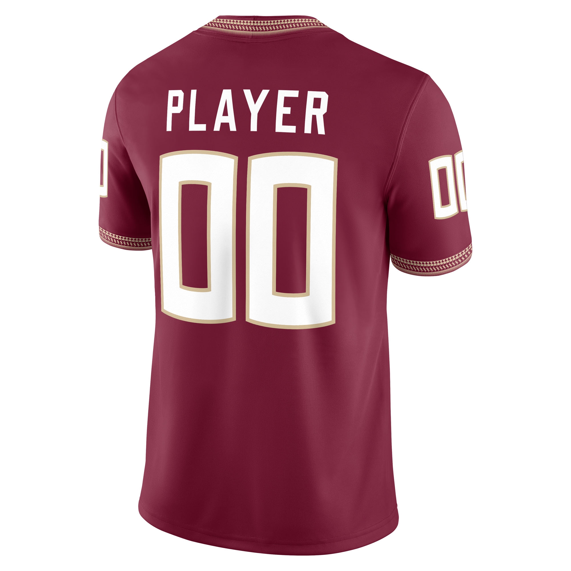 [NJP] Florida State Seminoles NIL Pick-A-Player Game Jersey - Garnet
