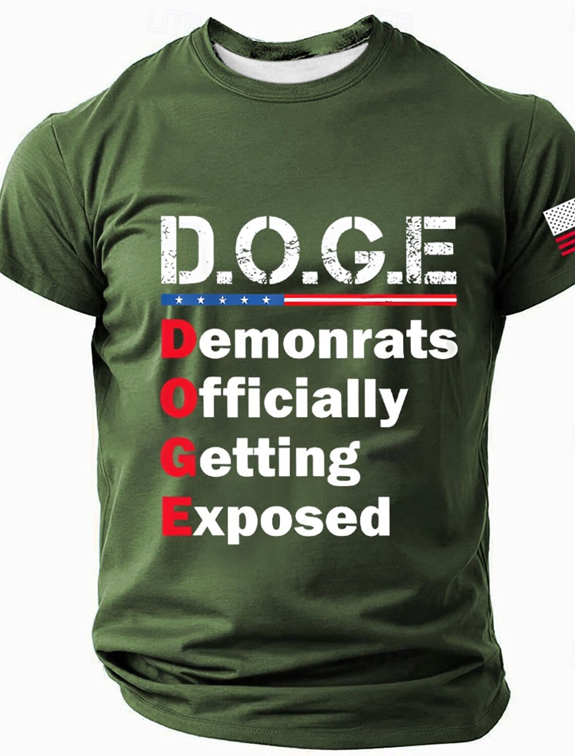 4th of July 2026 250th Memorial Day Patriotic Patriot 3D Print Veteran Crew Neck Short Sleeve T-Shirt Daily Street