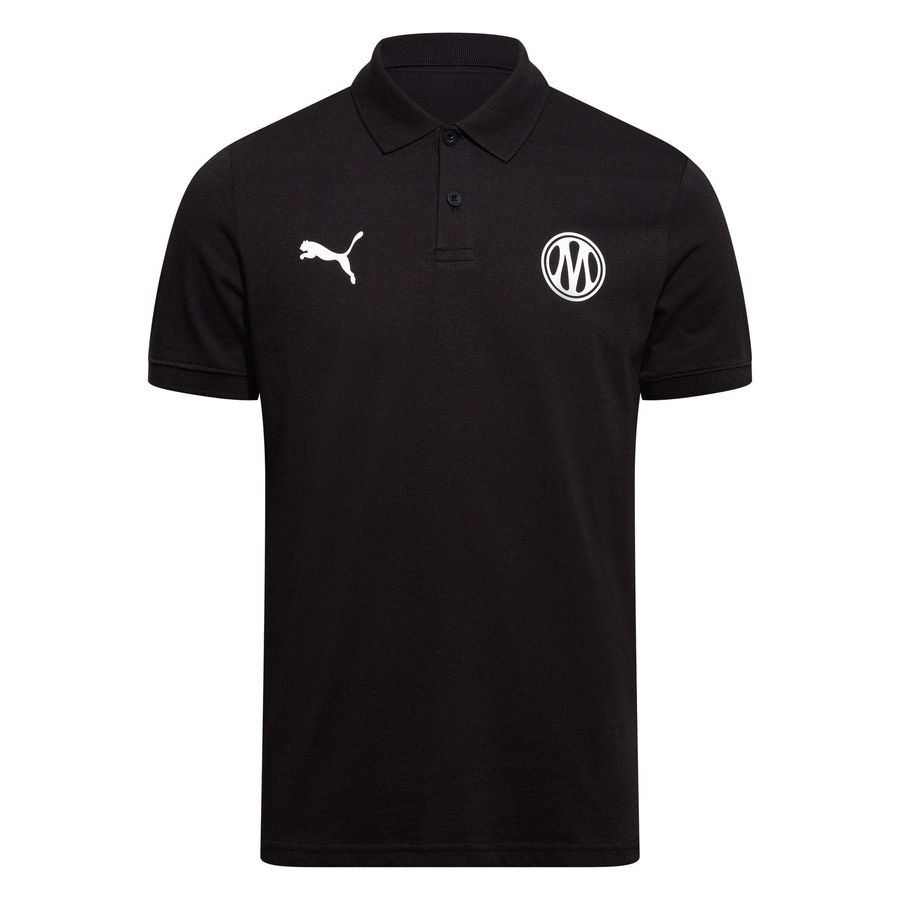 Marseille Polo ftblESS - Black/White