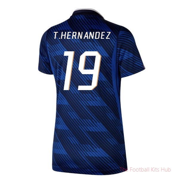2026-2027 France Home Shirt (Womens) (T.Hernandez 19)